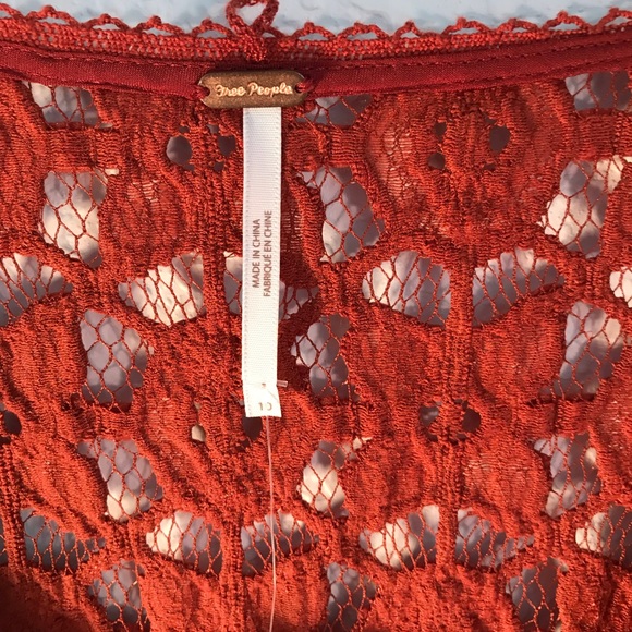 Free People NWT Back to Black Terracotta mini dres - Picture 8 of 8